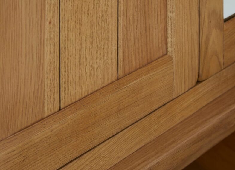 Paignton Oak Triple Wardrobe - Image 8