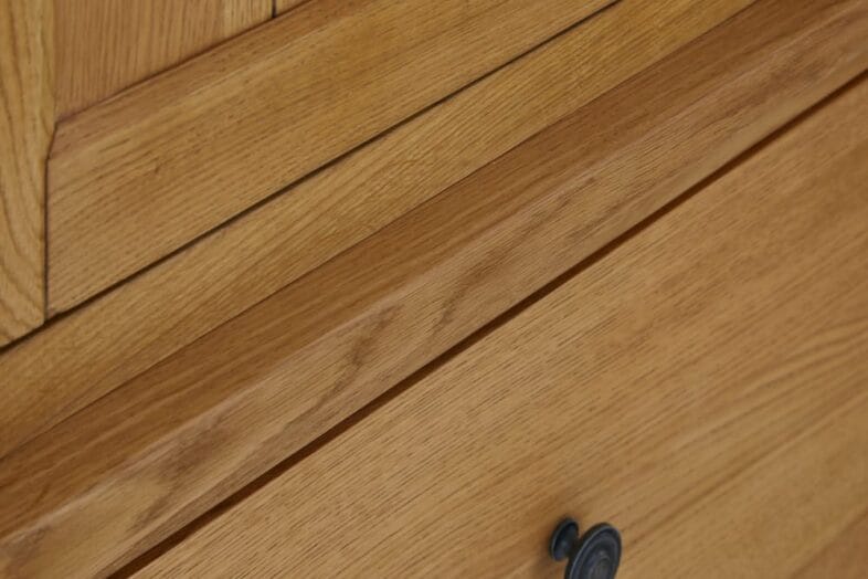 Paignton Oak Triple Wardrobe - Image 9