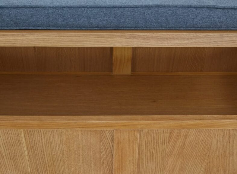 Paignton Oak Storage Blanket Box - Image 10
