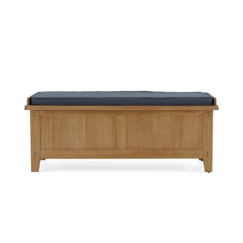 Paignton Oak Storage Blanket Box - Image 12