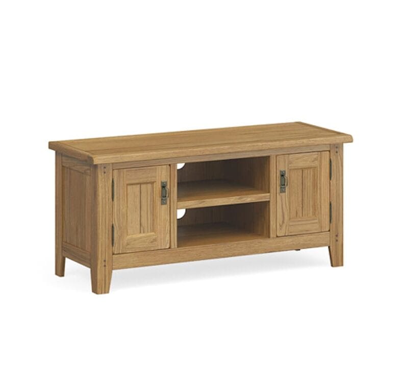 Paignton Oak Small TV Unit 120cm