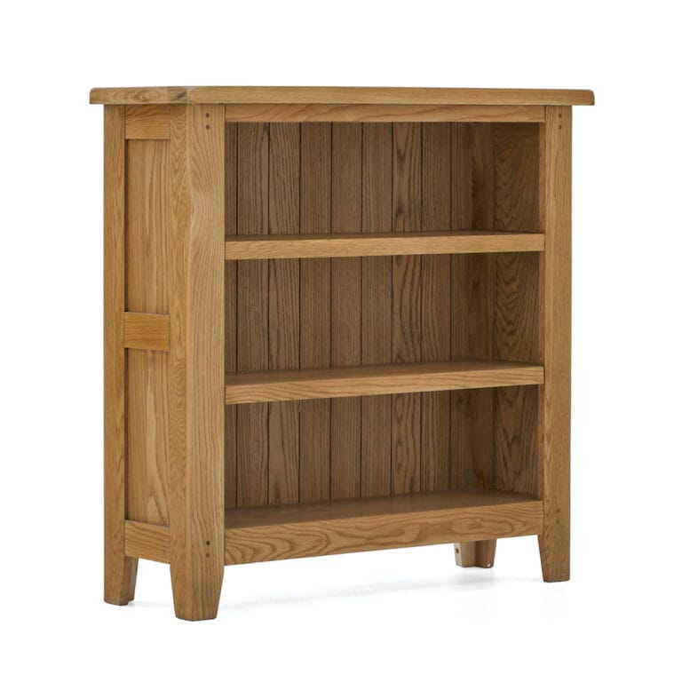 Paignton Oak Low Bookcase