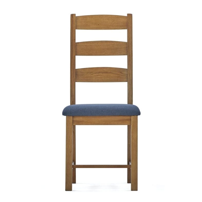 Paignton Oak Ladderback Dining Chair - Image 9