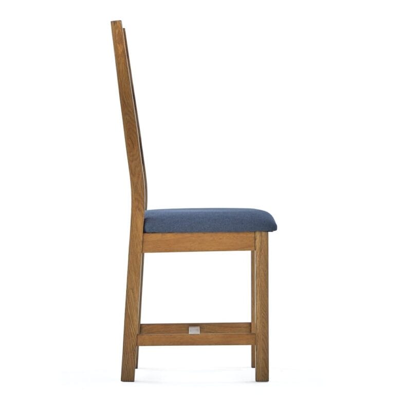 Paignton Oak Ladderback Dining Chair - Image 10