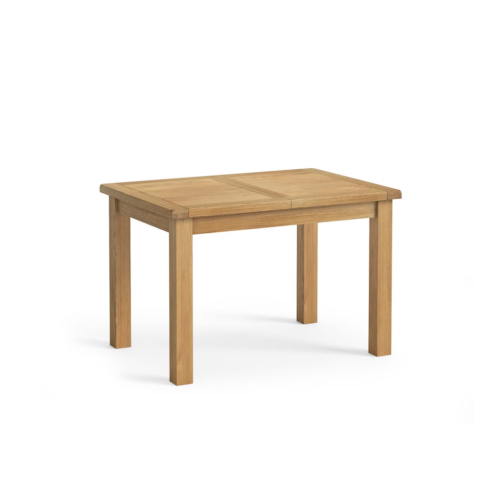 Paignton Oak Compact Butterfly Extending Dining Table - Image 2