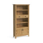 Paignton Oak Display Bookcase