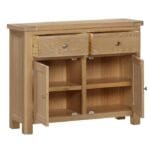 Carrington Oak 2 Door 2 Drawer Sideboard - Image 3