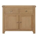 Carrington Oak 2 Door 2 Drawer Sideboard - Image 4