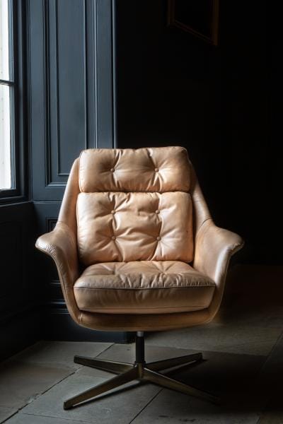 Celestial Luxury Office Chair in Nutter Leather - Image 2