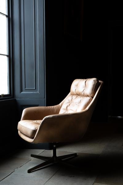 Celestial Luxury Office Chair in Nutter Leather - Image 4