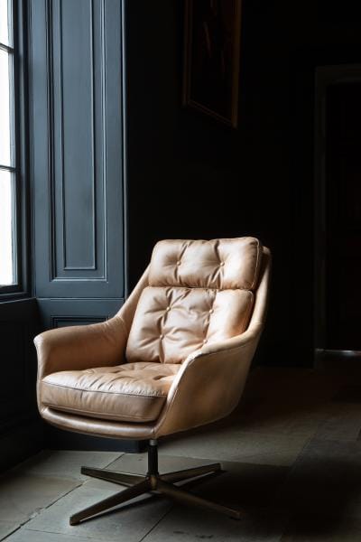 Celestial Luxury Office Chair in Nutter Leather - Image 5