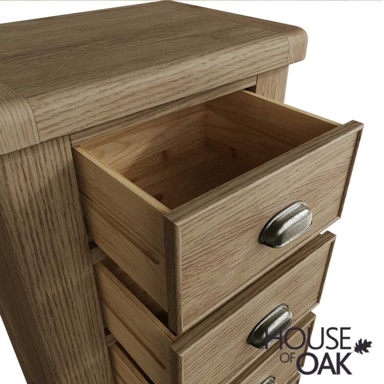 Chatsworth Oak 4 Drawer Chest - Image 7