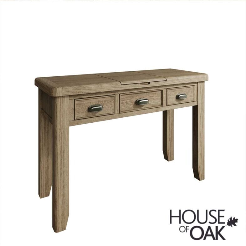 Chatsworth Oak Dressing Table Only ( Stool Not Included ) - Image 2