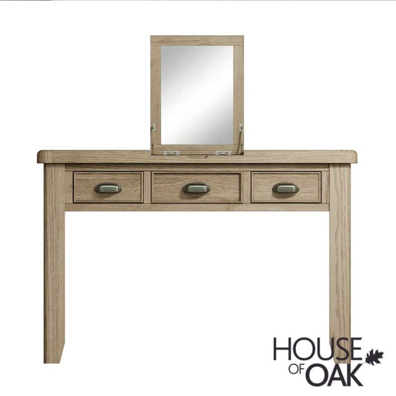Chatsworth Oak Dressing Table Only ( Stool Not Included ) - Image 6