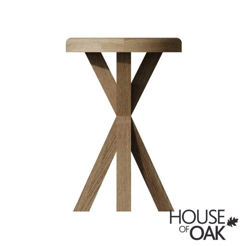 Chatsworth Oak Round Side Table - Image 3