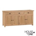 Harewood Oak 4 Door Sideboard - Image 2