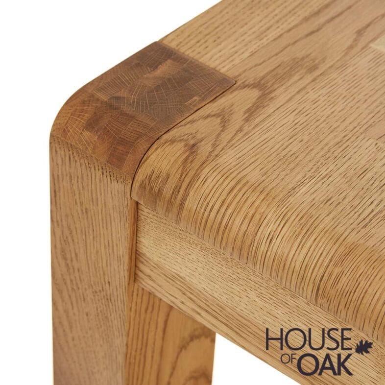 Crescent Oak 160cm Extending Dining Table - Image 14