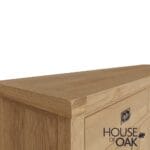 Harewood Oak 4 Door Sideboard - Image 8