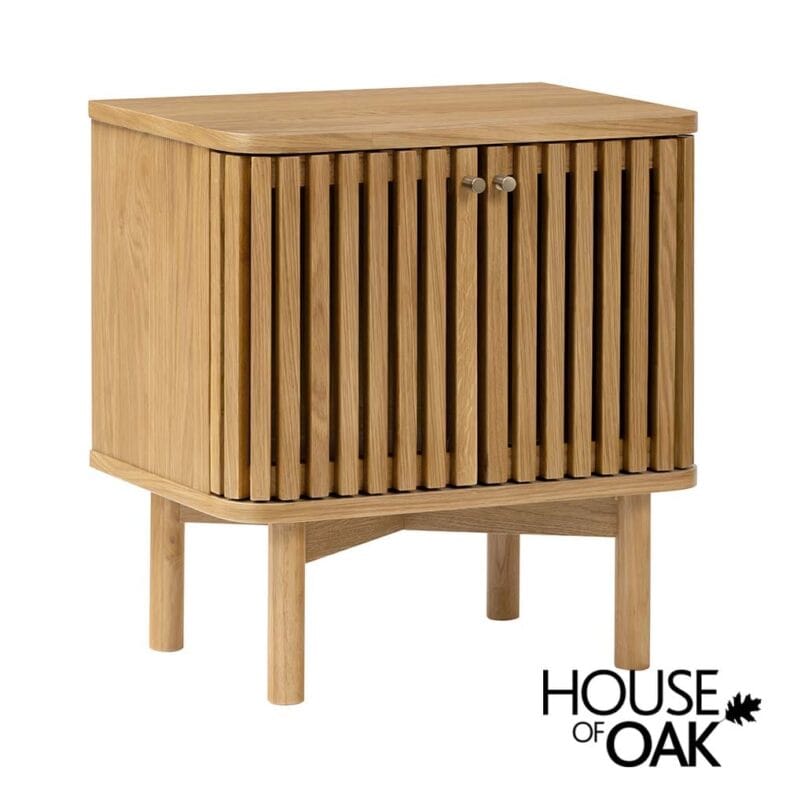 Norfolk Oak Bedside Cabinet - Image 2