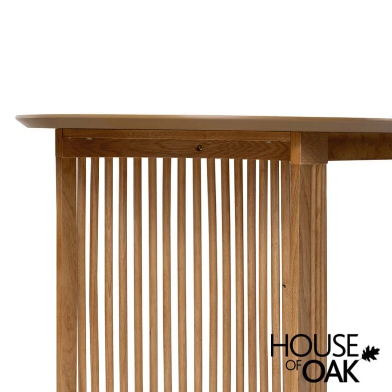 Norfolk Oak 200cm Oval Dining Table - Image 10