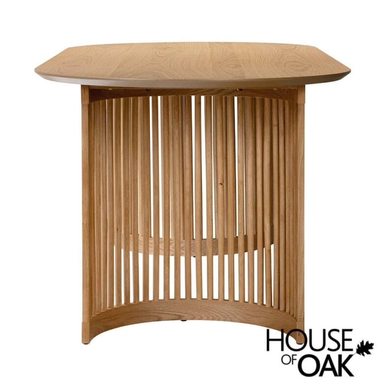 Norfolk Oak 200cm Oval Dining Table - Image 3