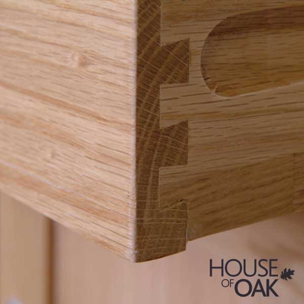 Coniston Solid Oak 3 Drawer Hall Table - Image 2