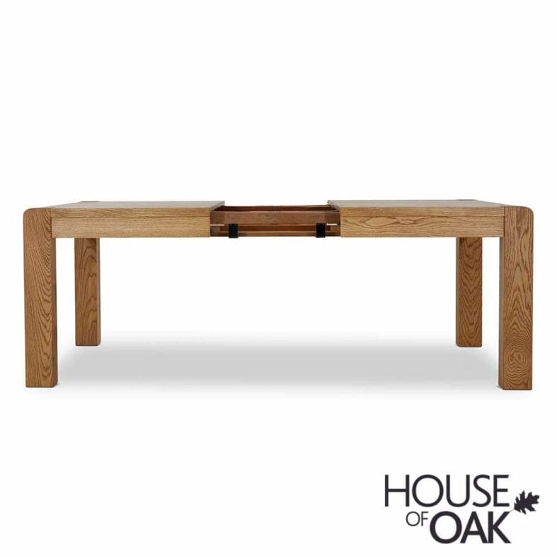 Crescent Oak 160cm Extending Dining Table - Image 2