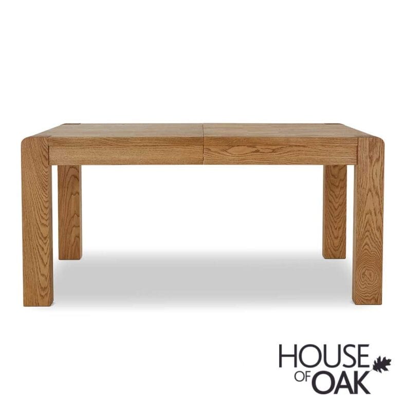 Crescent Oak 160cm Extending Dining Table - Image 4
