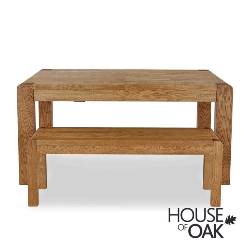 Crescent Oak 160cm Extending Dining Table - Image 6