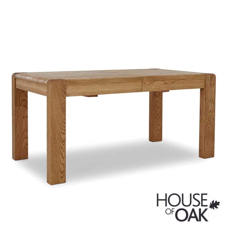 Crescent Oak 160cm Extending Dining Table - Image 7