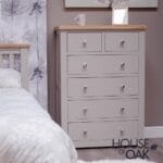 Diamond Grey 2 over 4 Chest of Drawers