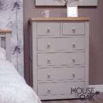 Diamond Grey 2 over 4 Chest of Drawers - Image 3