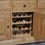 Deluxe Solid Oak Large Sideboard - Image 3