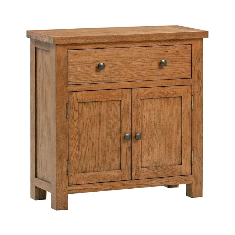 Keswick Rustic Oak Compact Sideboard