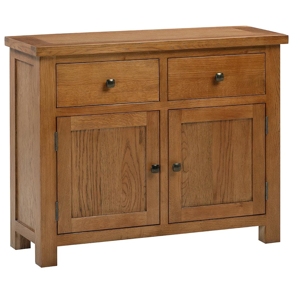 Keswick Rustic Oak 2 Door Sideboard