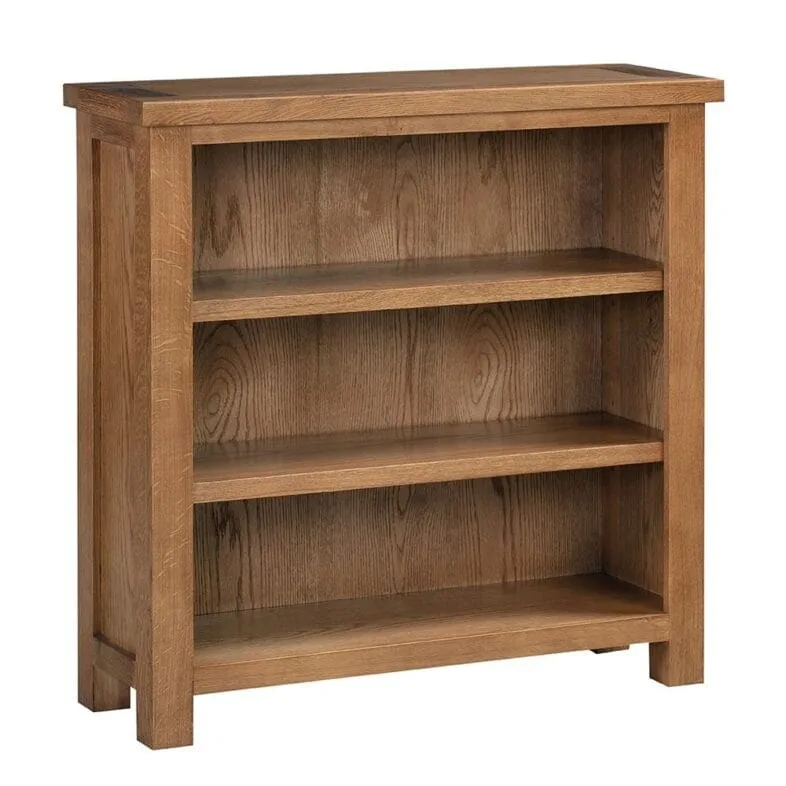 Keswick Rustic Oak 3FT Bookcase