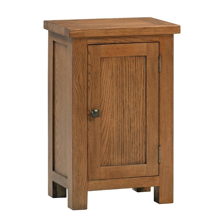 Keswick Rustic Oak 1 Door Cabinet