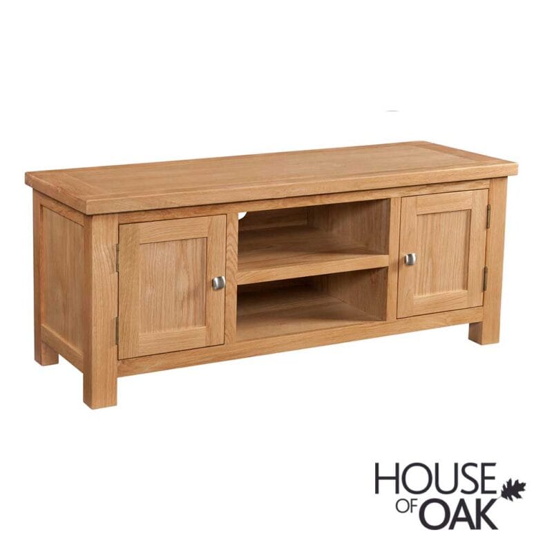 Keswick Oak Large TV Cabinet - Image 2