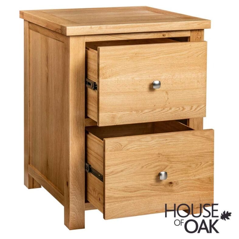 Keswick Oak Filing Cabinet - Image 2