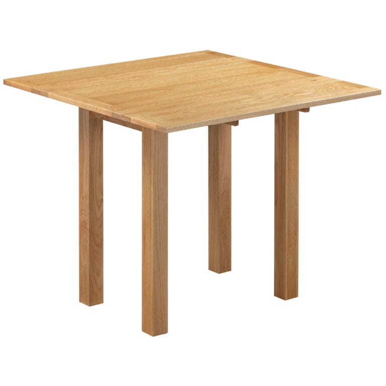 Keswick Oak 90cm Square Drop Leaf Dining Table