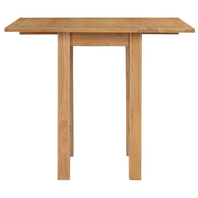 Keswick Oak 90cm Square Drop Leaf Dining Table - Image 3