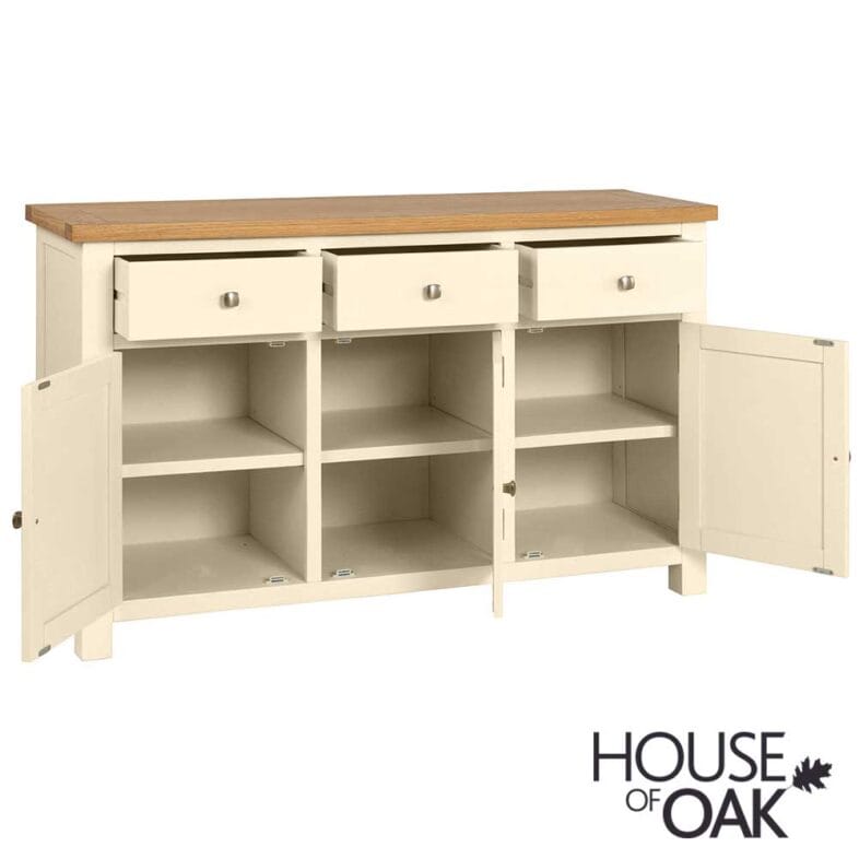 Keswick Painted 3 Colour Choice - 3 Door 3 Drawer Sideboard - Image 2