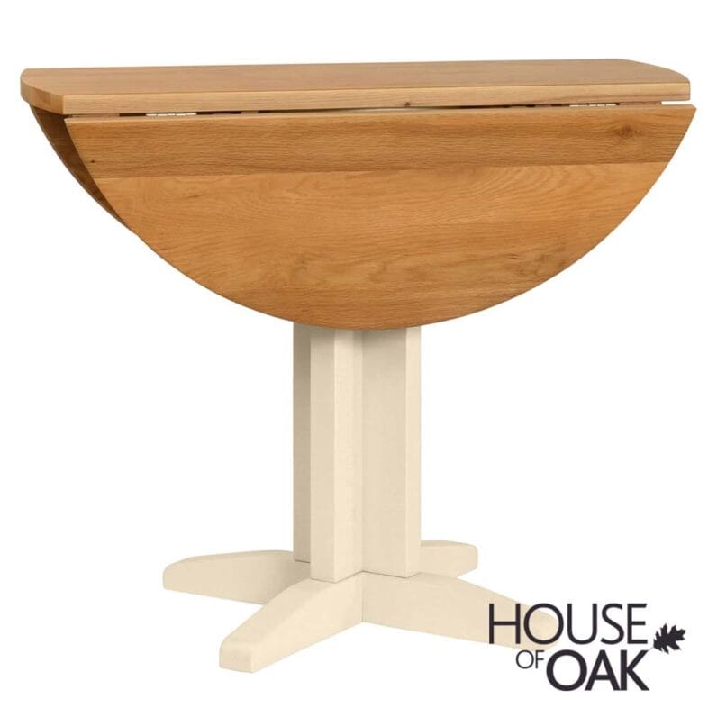 Keswick Painted 3 Colour Choice Drop Leaf Table - Image 2