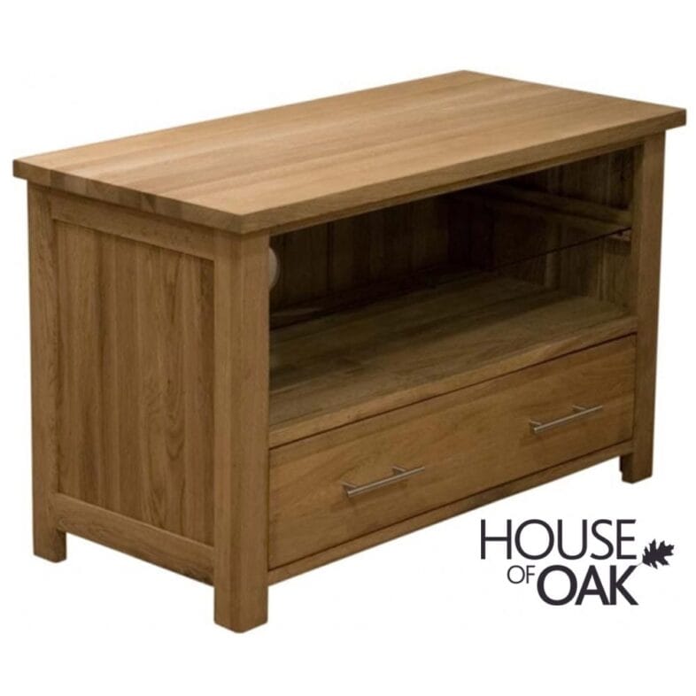 Opus Solid Oak TV Cabinet - Image 2