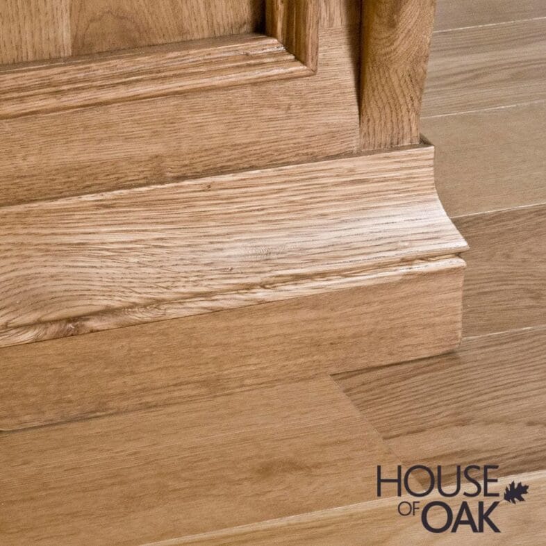 Paris Solid Oak 4FT 6'' Double Sleigh Bed - Image 6