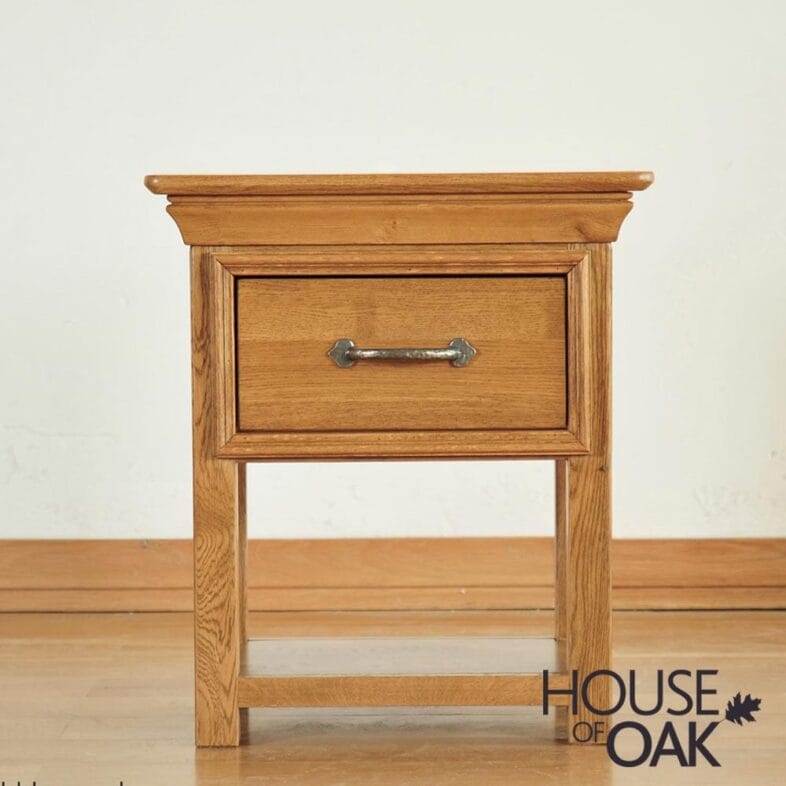 Paris Solid Oak Nightstand - Image 2