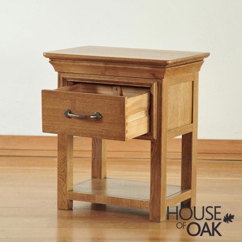 Paris Solid Oak Nightstand - Image 5