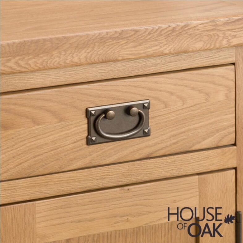 Harewood Oak Small Cupboard - Image 6