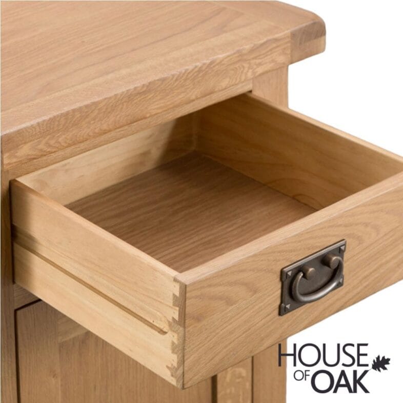 Harewood Oak Small Cupboard - Image 8