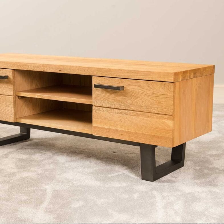 Harmony Oak - TV Cabinet - Image 2